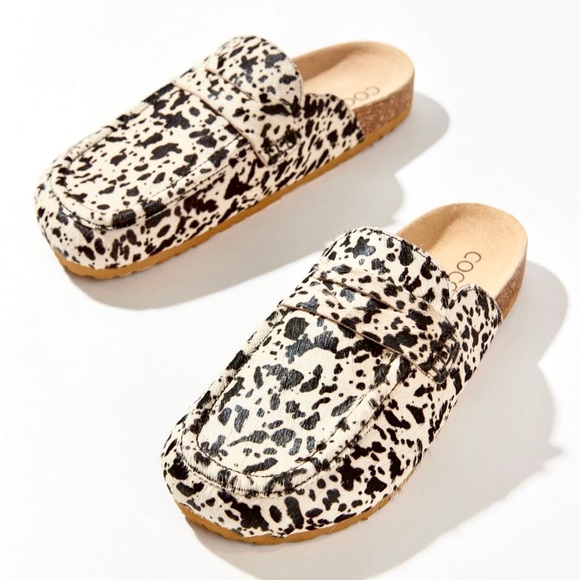 Coconuts by Matisse Shoes Coconuts By Matisse Rush Cow Print Fur